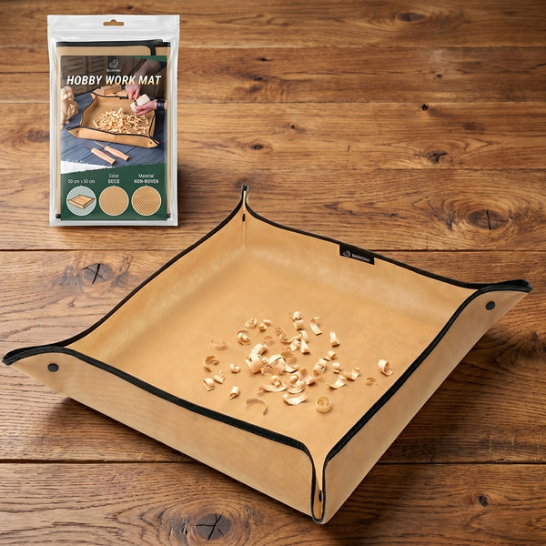 Hobby Work Mat – Wood Chip Catcher for Carving & Crafts