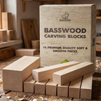 Set of Basswood Carving Blocks for Wood Carving – 10 pcs – BW10