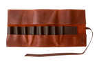 Leather Tool Storage Roll – 8-Slot Leather Roll-Up Tool Organizer – TR8X