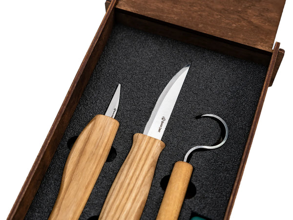 Spoon Carving Set In a Box - S13BOX