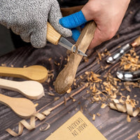 Spoon Carving Blanks Set (4 pcs) for Wood Carving – Mixed Wood (Elm, Walnut, Maple, Alder) – BB3