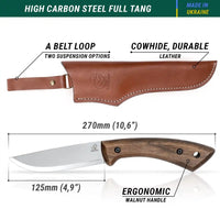 Bushcraft Knife Bundle – 3 Knives for Family Camping – Set 1