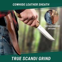 Bushcraft Knife Bundle – 3 Knives for Family Camping – Set 1