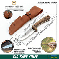 Bushcraft Knife Bundle – 3 Knives for Family Camping – Set 1