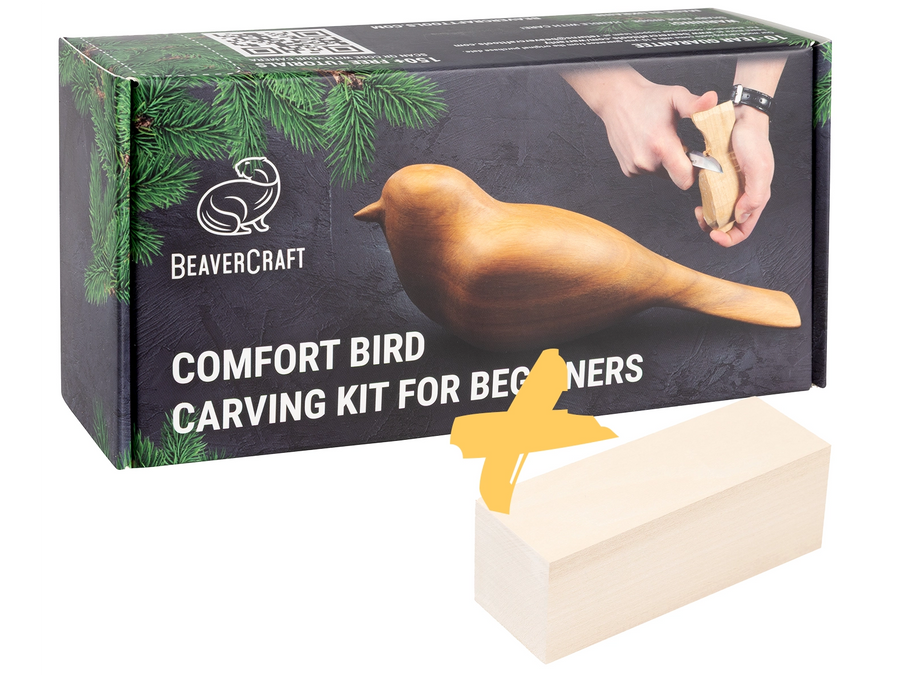 Bird Lover Starter Bundle – 3 Blanks, Extra Basswood Included