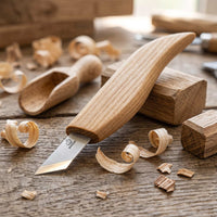 Chip Carving Knife C12 – Skew Blade, Deep Cuts