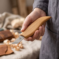 Chip Carving Knife C12 – Skew Blade, Deep Cuts