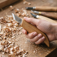 Chip Carving Knife C12 – Skew Blade, Deep Cuts