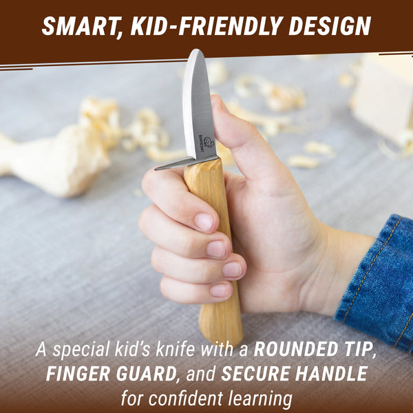 Whittling Knife for Kids and Beginners – C1 Kid