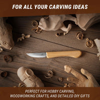 Sloyd Carving Knife C1M – Compact