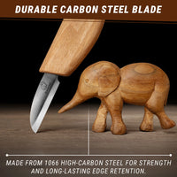 Wood Carving Bench Knife – Carving Knife for Fine Woodworking – C2