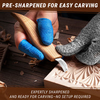 Chip Carving Knife C6 – Skewed Blade for Details