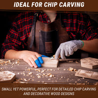 Chip Carving Knife C6 – Skewed Blade for Details