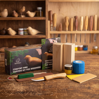 Comfort Bird Carving Kit – Complete Starter Whittling Kit for Beginners, Kids & Adults – DIY01