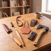 Green Wood Spoon Carving Kit – Complete Kit for Traditional Spoon Carving