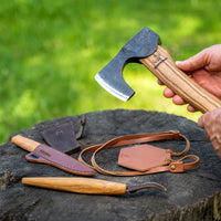 Green Wood Spoon Carving Kit – Complete Kit for Traditional Spoon Carving