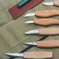 6-Piece Wood Carving Set – Complete Wood Carving Knife Set In Tool Roll – S58