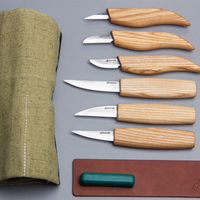 6-Piece Wood Carving Set – Complete Wood Carving Knife Set In Tool Roll – S58