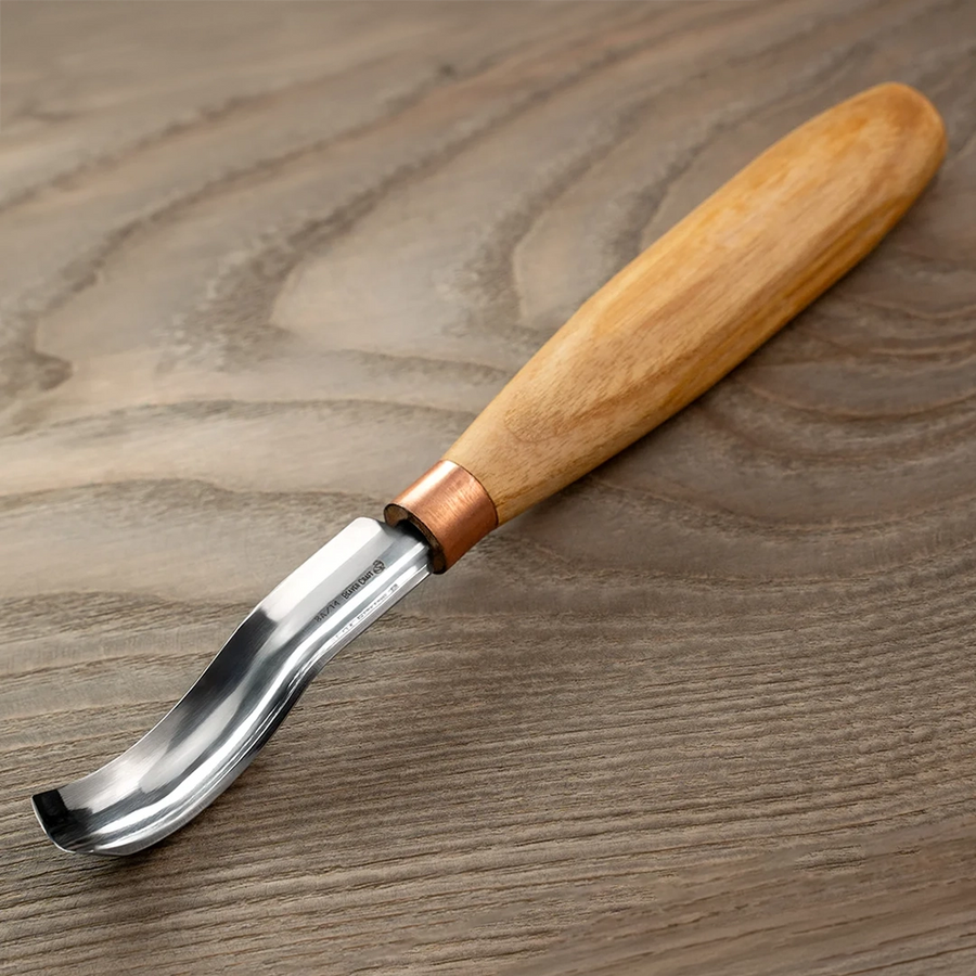 Gubia compacta corta curva para tallado en madera (Sweep #8) - K8A/14