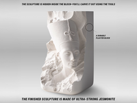Clay Fun Pair – Complete Sculpting Kit Bundle with Nefertiti & Terracotta Warrior – BDIY_S_NW