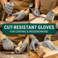 Comfort Bird Kit  – DIY Carving Kit  with Safety Gloves in size S