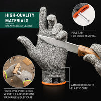 Comfort Bird Kit  – DIY Carving Kit  with Safety Gloves in size S