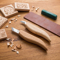2-Piece Chip Carving Knife Set for Beginners – Wood Carving Set for Wood Decorating – S04