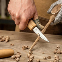3-Piece Spoon Carving Tool Set – Beginner to Pro Wood Carving Set in Tool Roll – S14M
