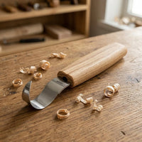 Spoon Carving Knife – Single Bevel Hook Knife – 25 mm – SK1
