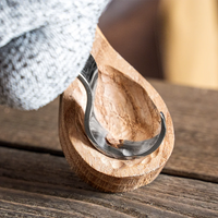 Spoon Carving Knife (25 mm) with Oak Handle - SK1 Oak