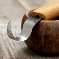 Spoon Carving Knife (25 mm) with Oak Handle - SK1 Oak