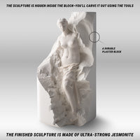 Venus de Milo Sculpting Kit – Complete Starter Plaster Carving Kit – DIY_S_VENUS