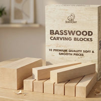 Set of Basswood Carving Blocks for Wood Carving – 10 pcs – BW10