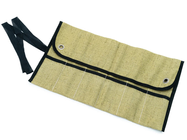 Tool Storage Roll – 6-Slot Canvas Roll-Up Tool Organizer – TR6