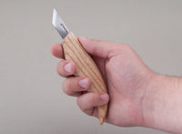Chip Carving Knife – Skew Carving Knife for Geometric Patterns & Deep Cuts – C12