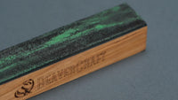 Compact Leather Paddle Strop for Knife Sharpening – One-Sided Leather Strop with Polishing Compound – LS8P1