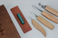 Set of 4 Knives in a Book Case - S09 book