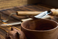 Left-Handed 3-Piece Spoon Carving Tool Set – Wood Carving Set for Spoon, Bowl & Kuksa – S14L