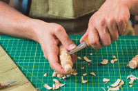 Left-Handed 3-Piece Spoon Carving Set – Spoon Carving, Detail & Whittling Knife Set – S17L