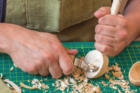 Left-Handed 3-Piece Spoon Carving Set – Spoon Carving, Detail & Whittling Knife Set – S17L